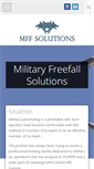 Mobile Screenshot of mffsolutions.com