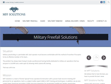 Tablet Screenshot of mffsolutions.com